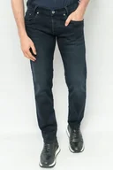 Spodnie męskie - Pepe Jeans Spodnie Jeansowe Granatowe 29/32 P9L - miniaturka - grafika 1