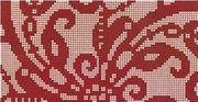 Płytki ceramiczne - BISAZZA Embroidery Red mozaika szklana czerwona/różowa (BIMSZERE) - miniaturka - grafika 1