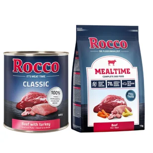 Rocco Zestaw Classic, 24 x 800 g - Wołowina z indykiem - Mokra karma dla psów - miniaturka - grafika 3