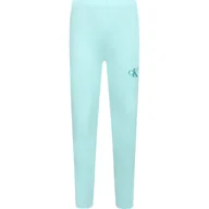 Spodnie sportowe damskie - CALVIN KLEIN JEANS Legginsy | Slim Fit - miniaturka - grafika 1