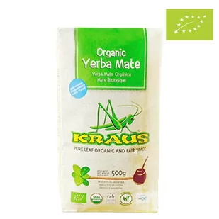 Kraus Kraus Pure Leaf 0,5kg (organiczna) 0H-SDTU-IK0W - Yerba Mate - miniaturka - grafika 1