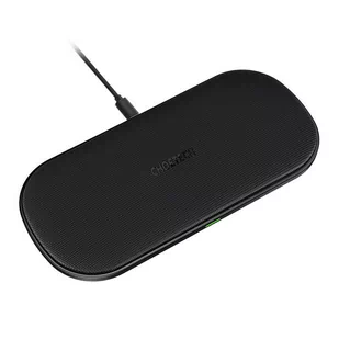 Podwójna szybka ładowarka bezprzewodowa Choetech T535 (biała) - Ładowarki do telefonów - miniaturka - grafika 3