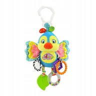 Gryzaki dla dzieci - Piszczek Ptaszek – Zawieszka z Grzechotką i Gryzakiem Edukacyjna - miniaturka - grafika 1