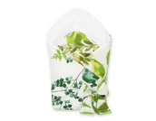 Rożki i beciki - Rożek Miękki Dla Niemowląt Z Wiązaniem - Eukaliptus - miniaturka - grafika 1