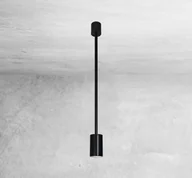 Lampy sufitowe - Shilo Dakata lampa wisząca 1-punktowa czarna 5632 5632sh - miniaturka - grafika 1
