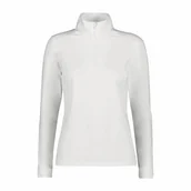Bluzy narciarskie - CMP Bluza narciarska damska CMP biała 30L1086 - miniaturka - grafika 1