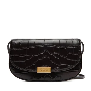 Torebka Tommy Hilfiger Party Le Mini Crossover Croc AW0AW18203 Brązowy - Torebki damskie - miniaturka - grafika 1