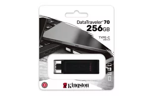 Kingston 256GB USB-C 3.2 Gen 1 DataTraveler 70 - Pendrive - miniaturka - grafika 1