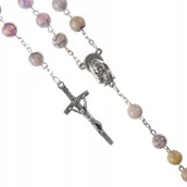 Różańce - Różaniec - agat - kamień naturalny - miniaturka - grafika 1