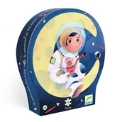 Puzzle - DJECO Puzzle ASTRONAUTA NA KSIĘŻYCU 36 elem. - miniaturka - grafika 1