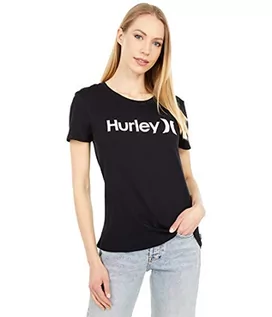 Koszule damskie - Hurley Damska koszula OAO Perfect Crew czarny czarny XS CU1227 - grafika 1