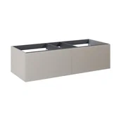 Szafki łazienkowe - Szafka łazienkowa pod umywalkę Elita Soho Slim 120 cm fume mat 169482 - miniaturka - grafika 1