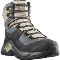 Buty trekkingowe damskie - Buty damskie Salomon Quest Element Gore-Tex Rozmiar butów (UE): 40 2/3 / Kolor: szary - miniaturka - grafika 1