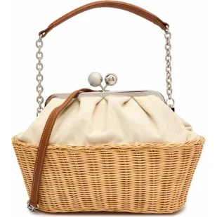 Weekend MaxMara Torebka na ramię OBLO PASTICCINO - Torebki damskie - miniaturka - grafika 1
