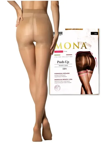Rajstopy modelujące Mona Push-Up 40den VISONE rozm. 3-M