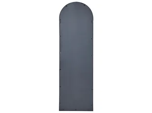 Lustro ścienne metalowe 45 x 146 cm czarne AJAIN Lumarko! - Lustra - miniaturka - grafika 4