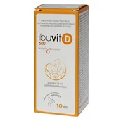 Witaminy i minerały - Polpharma Ibuvit D 600 krop.doustne 600j.m. 10ml 3059971 - miniaturka - grafika 1
