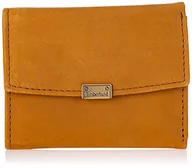 Portfele - Timberland Damski skórzany portfel RFID Small Indexer Snap Wallet Billfold, Pszenica (nubuk), one size - miniaturka - grafika 1