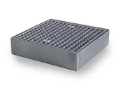 Pojemniki przemysłowe - Bezpieczna Taca Ociekowa Fw 1 - Panel Wychwytowy 1 Beczka Do 150 L. Stal Ocynkowna Nie - miniaturka - grafika 1