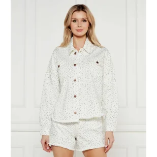 GUESS Kurtka jeansowa WESTERN Relaxed fit - Kurtki damskie - miniaturka - grafika 1