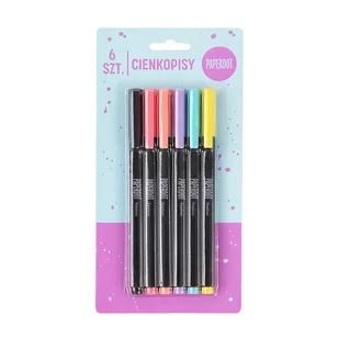 PD Cienkopis, 6 sztuk - Cienkopisy - miniaturka - grafika 1
