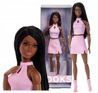 Lalki dla dziewczynek - Lalka Barbie Signature Looks Doll #21 lalka kolekcjonerska HRM13 - miniaturka - grafika 1