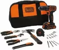 Wiertarko-wkrętarki akumulatorowe - Black&Decker BDCDC18HTSA-QW - miniaturka - grafika 1