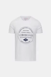 Koszulki męskie - LEE COOPER T-shirt - Biały - Mężczyzna - S (S) - 30045-505 - grafika 1