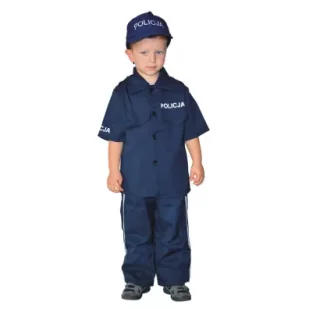 Strój dziecięcy - Policjant lux - rozmiar S - Stroje karnawałowe - miniaturka - grafika 1