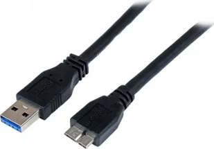 Kabel USB StarTech USB-A - micro-B 1 m Czarny JAB-1885551 - Kable USB - miniaturka - grafika 1