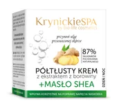 Balsamy i kremy do ciała - KrynickieSPA Krem borowinowy półtłusty + masło shea 50ml - miniaturka - grafika 1