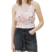 Koszulki i topy damskie - Koszulka damska Pepe Jeans Venice crop top-XS - miniaturka - grafika 1