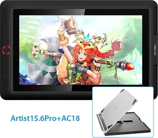 Tablet do rysowania XPPen Artist, rozdzielczość 1920x1080, rysik bez baterii, podstawka AC18 - Tablety graficzne - miniaturka - grafika 1