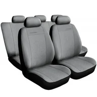 Pokrowce na fotele - Auto-Dekor Pokrowce samochodowe PRESTIGE Szare ALKANTARA + 24H DOSTAWA - miniaturka - grafika 1