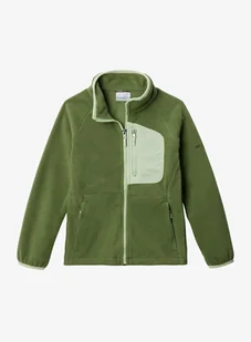 Bluza dziecięca Columbia Fast Trek III Fleece Full Zip - canteen/sage leaf - Bluzy sportowe męskie - miniaturka - grafika 1