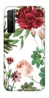 Etui i futerały do telefonów - CaseGadget CaseGadget CaseGadget ETUI NADRUK CZERWONA RÓŻA I LIŚCIE NA BIAŁYM HUAWEI P40 LITE 5G standard 54355-uniw - miniaturka - grafika 1