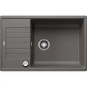 Zlewozmywaki - Zlewozmywak granitowy BLANCO Zia XL 6 S Compact Silgranit Wulkaniczny szary 527396 - miniaturka - grafika 1