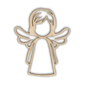 Dekoratorstwo - EKO-DECO, dekor mały, ażurowy anioł - miniaturka - grafika 1