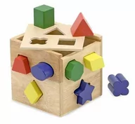 Sortery dla dzieci - Melissa & Doug Melissa & Doug, zabawka edukacyjna Kostka drewniana - miniaturka - grafika 1