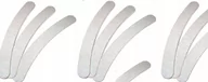 Akcesoria do paznokci - TOOLS FOR BEAUTY TOOLS FOR BEAUTY Biały pilnik do paznokci w kształcie banana gradacja 100/180 x10 0000058449 - miniaturka - grafika 1