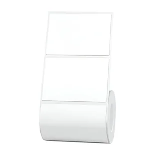 Etykiety Termiczne Niimbot naklejki 60x40 mm - 690 szt. Białe - Drukarki kart i etykiet - miniaturka - grafika 1