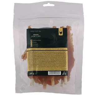FITMIN FFL dog treat chicken filet on rawhide stick 200g - Przysmaki dla psów - miniaturka - grafika 1