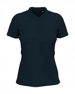 Koszulka damska polo bawełniana Polówka Stedman ST9740 Marina Blue S - Koszulki i topy damskie - miniaturka - grafika 1