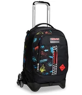 Plecaki - Trolley Jack Seven 3WD, DIP & SKY plecak z funkcją wózka, czarny I, Rozmiar uniwersalny, nonszalancki - miniaturka - grafika 1