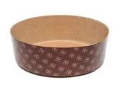 Formy do ciast - FORMA PAPIEROWA DO PIECZENIA okrągła Panettone Basso 185x65mm 1szt - miniaturka - grafika 1