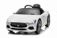 Pojazdy elektryczne dla dzieci - Pojazd Maserati Ghibli Biały - miniaturka - grafika 1