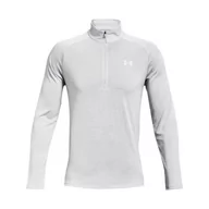 Bluzy sportowe męskie - Bluza męska Under Armour  Tech 2.0 1/2 Zip grey XL - miniaturka - grafika 1