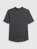 Koszulki rowerowe - 4F Koszulka kolarska męska - czarna XL - miniaturka - grafika 1