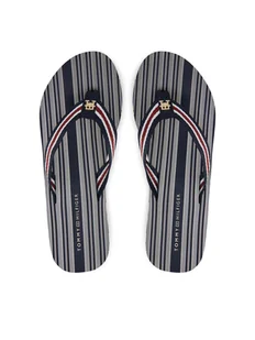 Tommy Hilfiger Japonki FW0FW08371 Granatowy - Klapki i japonki damskie - miniaturka - grafika 1