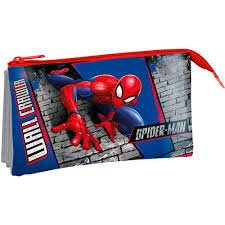 Piórnik Trzykomorowy Spiderman Sp50051